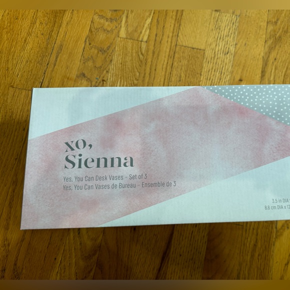 XO, Sienna Yes You Can Desk Vases Set of 3 - Picture 5 of 5